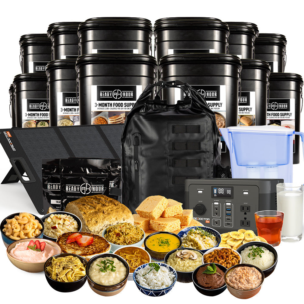 6-Month Food, Water, Power & EMP Protection Bundle