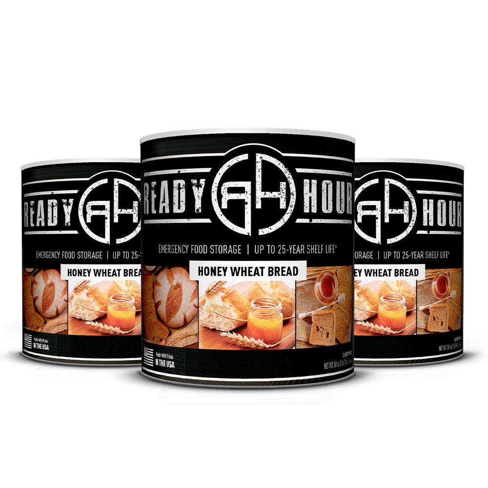 Honey Wheat Bread Mix #10 Cans 3-can bundle (Thank You Offer)