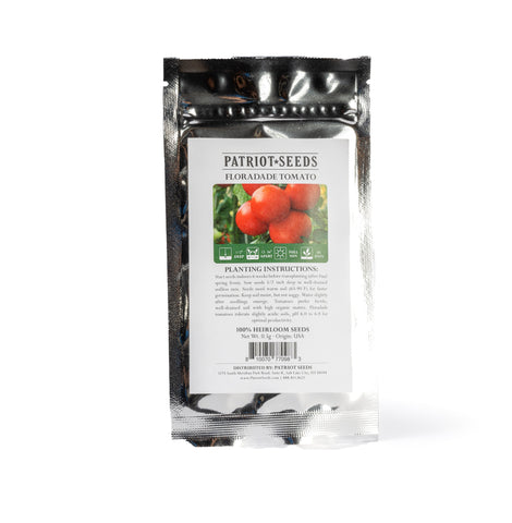 Heirloom Floradade Tomato Seeds (.5g) by Patriot Seeds