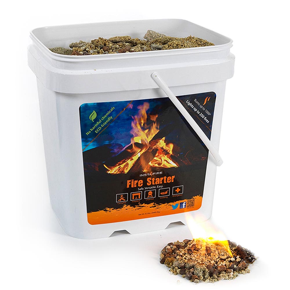 Fire Starter & Fuel by InstaFire (2-gallon bucket)