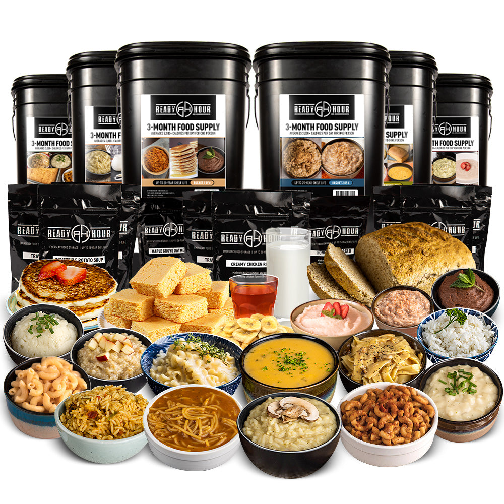 Special Partner Offer - 3-Month Emergency Food Supply (2,000+ calories/day)