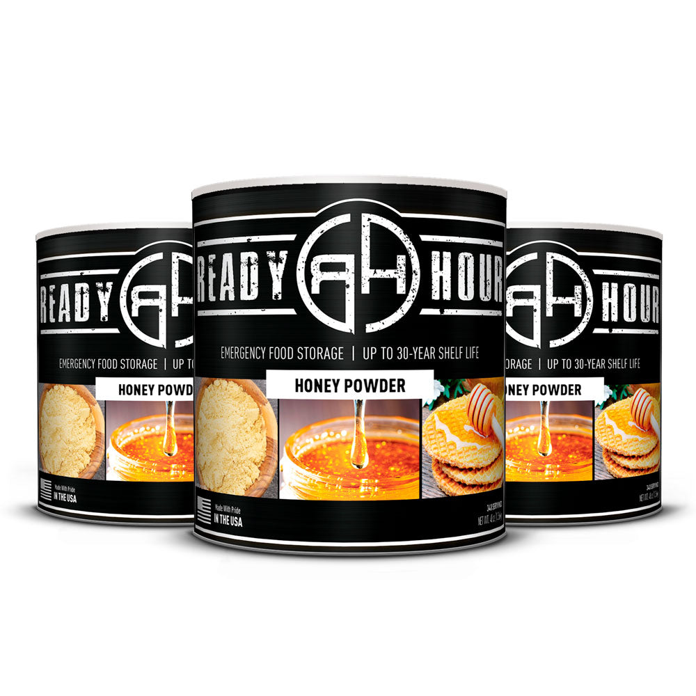 Honey Powder #10 Cans (1,020 Total Servings, 3-pack)