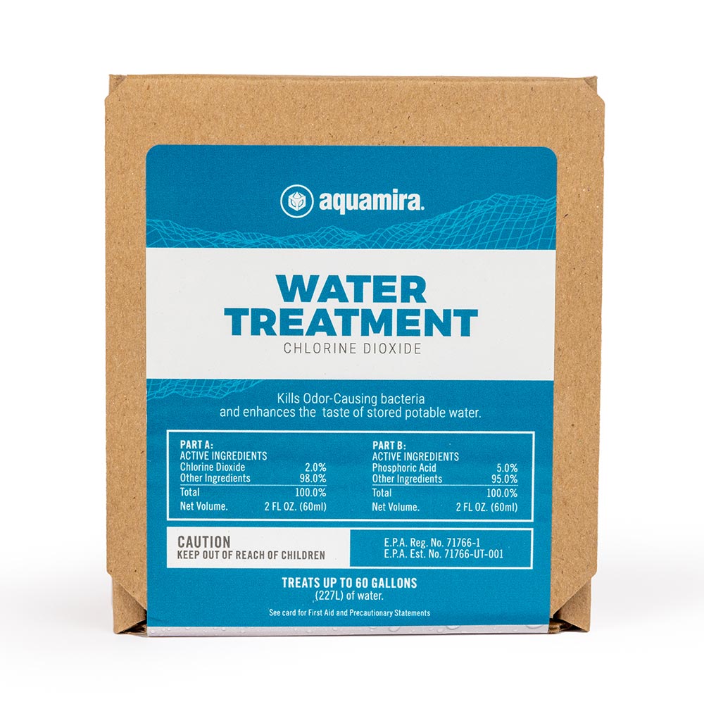 Chlorine Dioxide Water Treatment (treats 60 gallons) by Aquamira