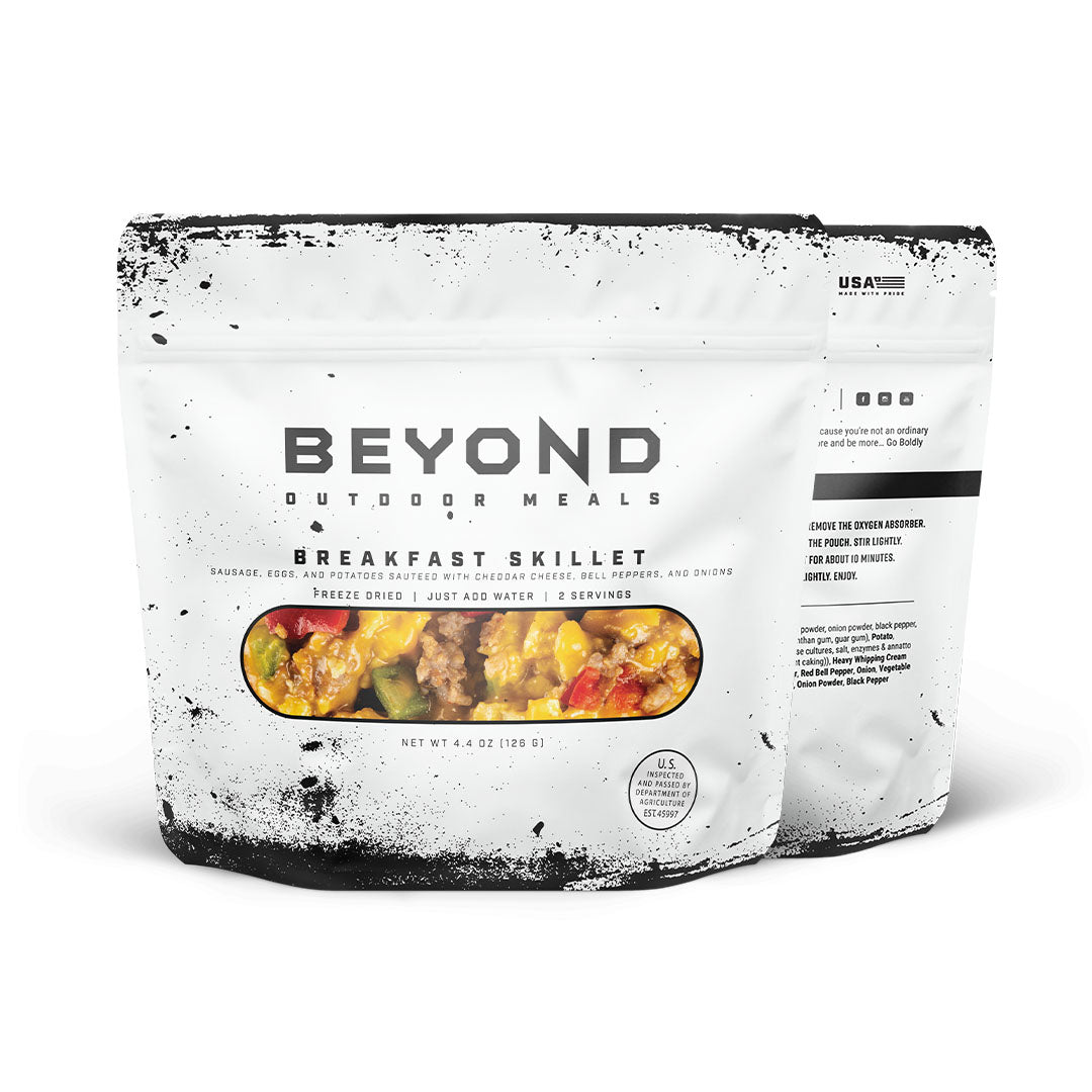 Breakfast Skillet Pouch by Beyond Outdoor Meals (710 Calories, 2 Servings)