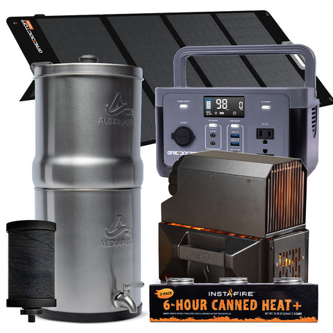 Essential Power, Water, Heat & Stove Bundle