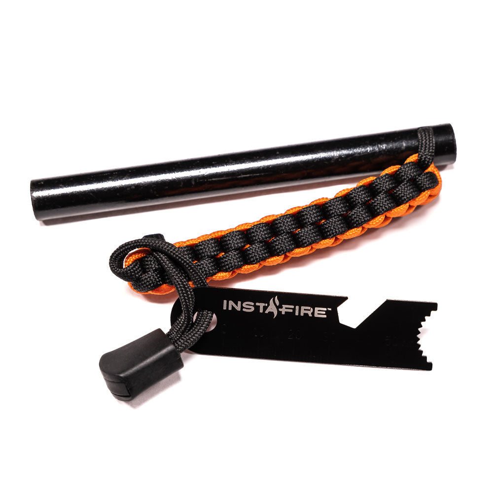 Ferro Rod Fire Starter w/ Paracord by InstaFire