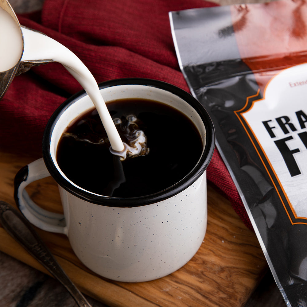 Franklin's Finest Survival Coffee, Sugar, Creamer, & Coffee Pot Bundle