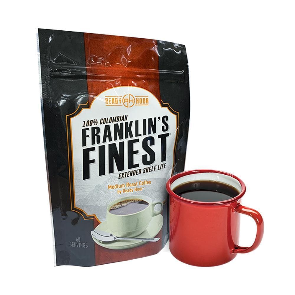 Franklin's Finest 100% Colombian Coffee Sample Pouch (60 servings)