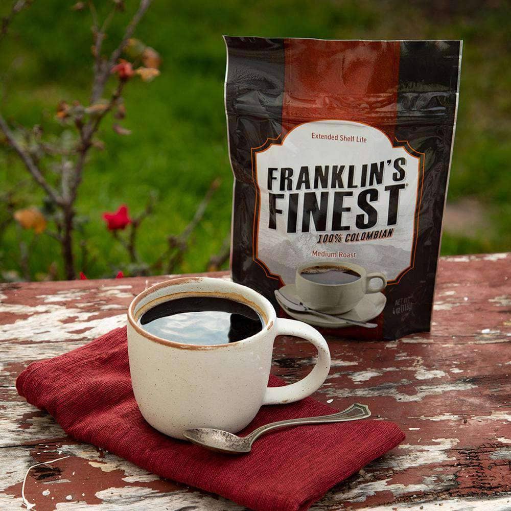 Franklin's Finest 100% Colombian Coffee Sample Pouch (60 servings)