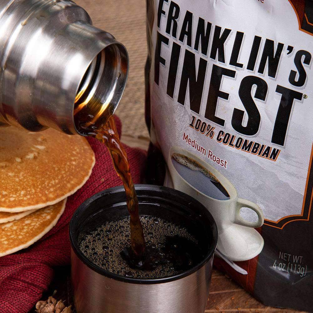 Franklin's Finest 100% Colombian Coffee Sample Pouch (60 servings)