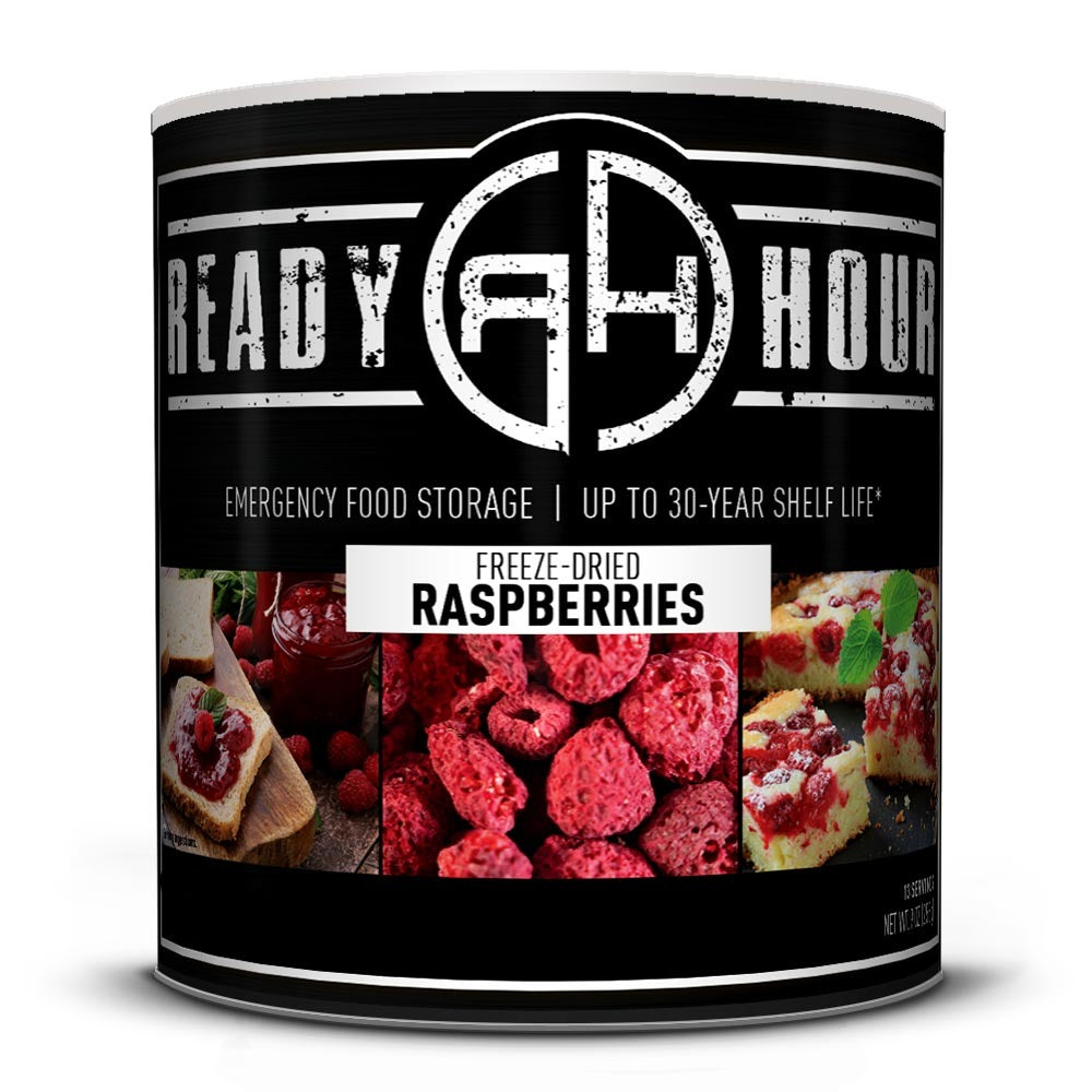 Freeze-Dried Raspberries #10 Can (13 servings)