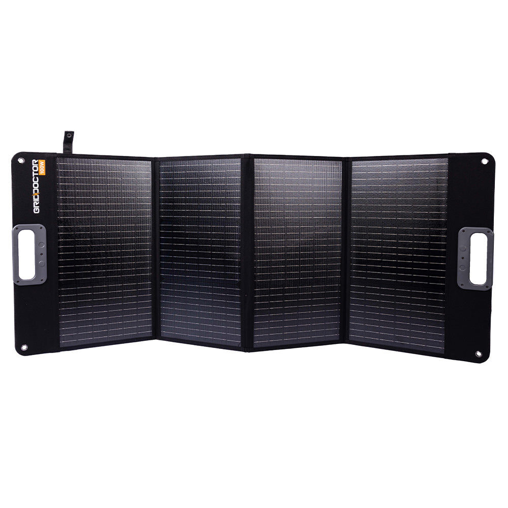 Grid Doctor 300 Solar Generator System (w/ FREE 100W Solar Panel) Get Prepped Special