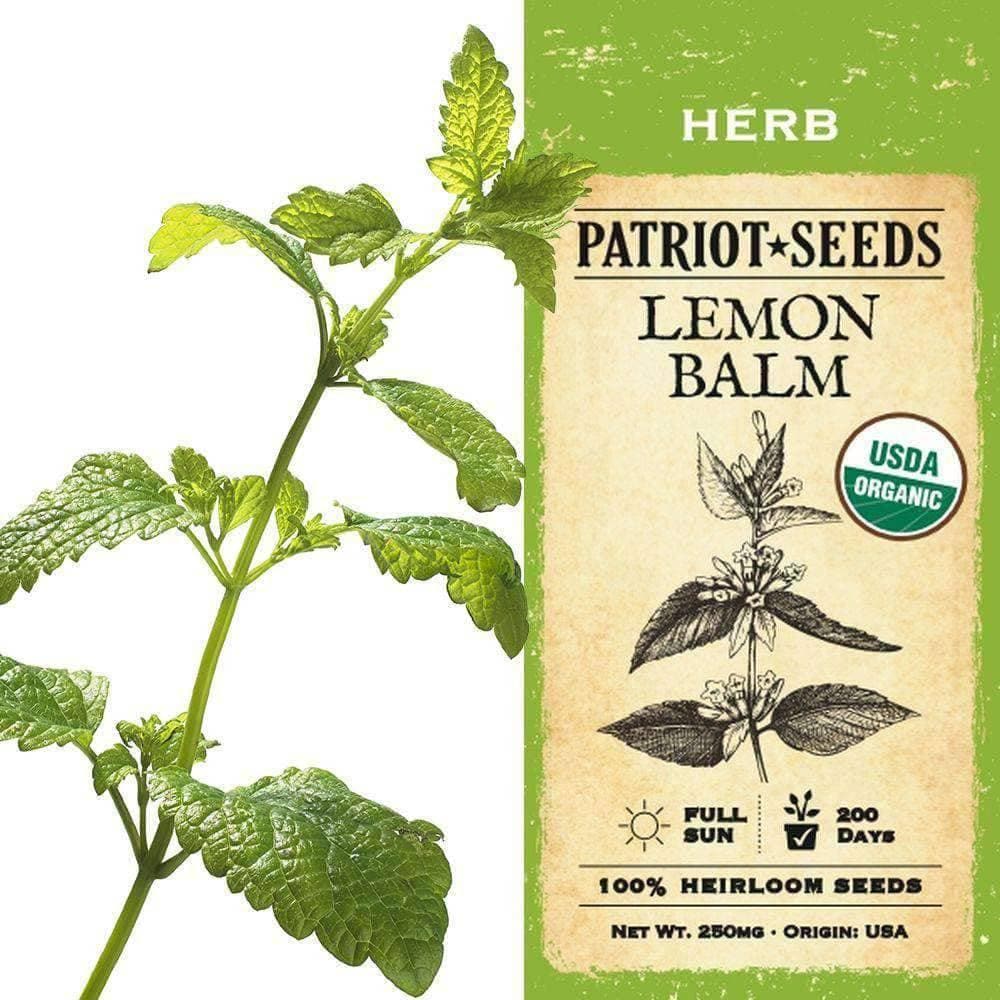 Lemon Balm Herb Seeds