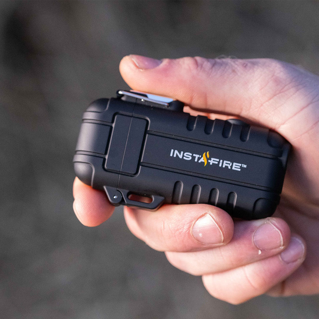 Pocket Plasma Lighter with Flashlight by InstaFire (100 lumens)