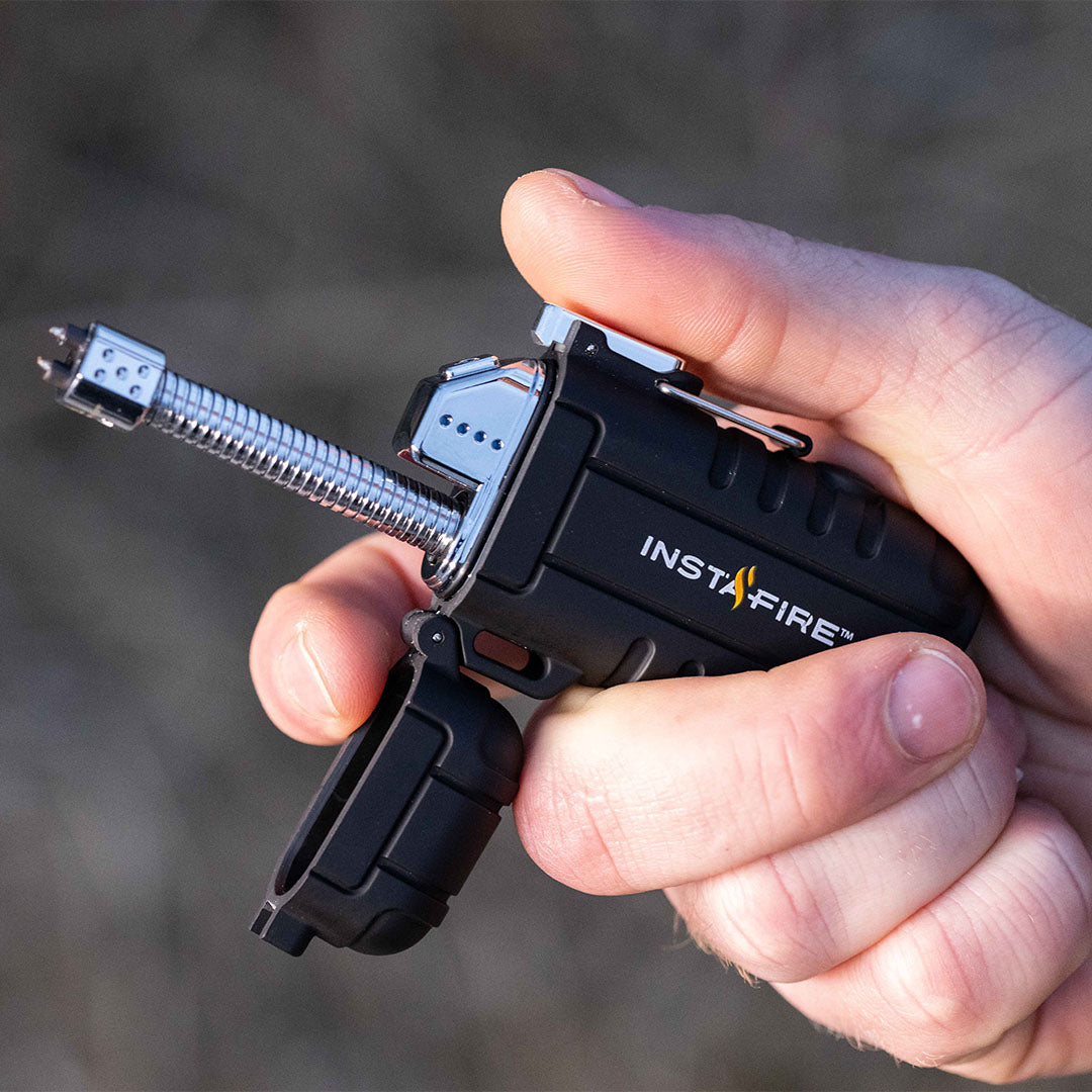 Pocket Plasma Lighter with Flashlight by InstaFire - Special Offer