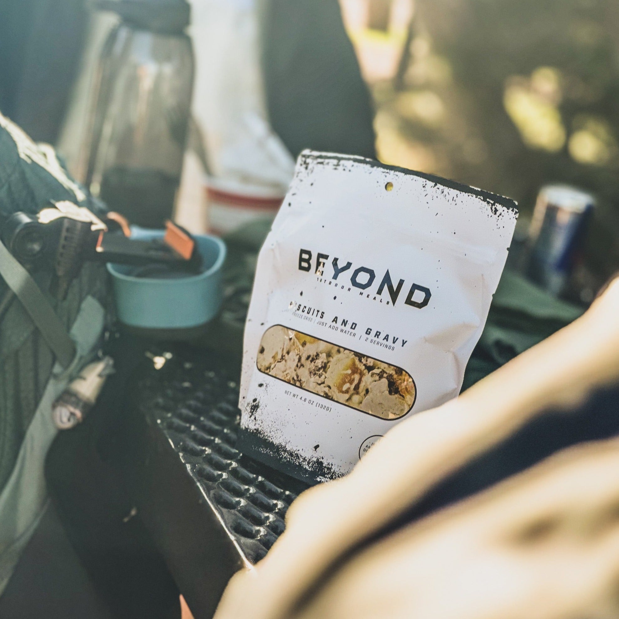 Biscuits & Gravy Pouch by Beyond Outdoor Meals (710 Calories, 2 Servings)