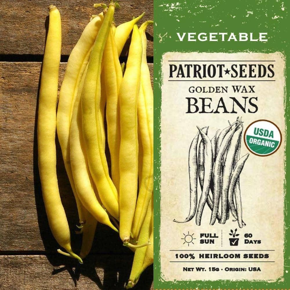 Organic Golden Wax Beans (15g)