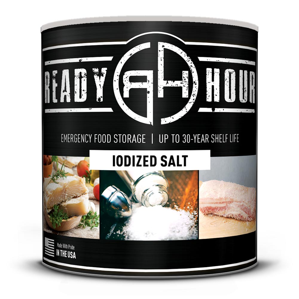 Iodized Salt #10 Can (1,965 servings)