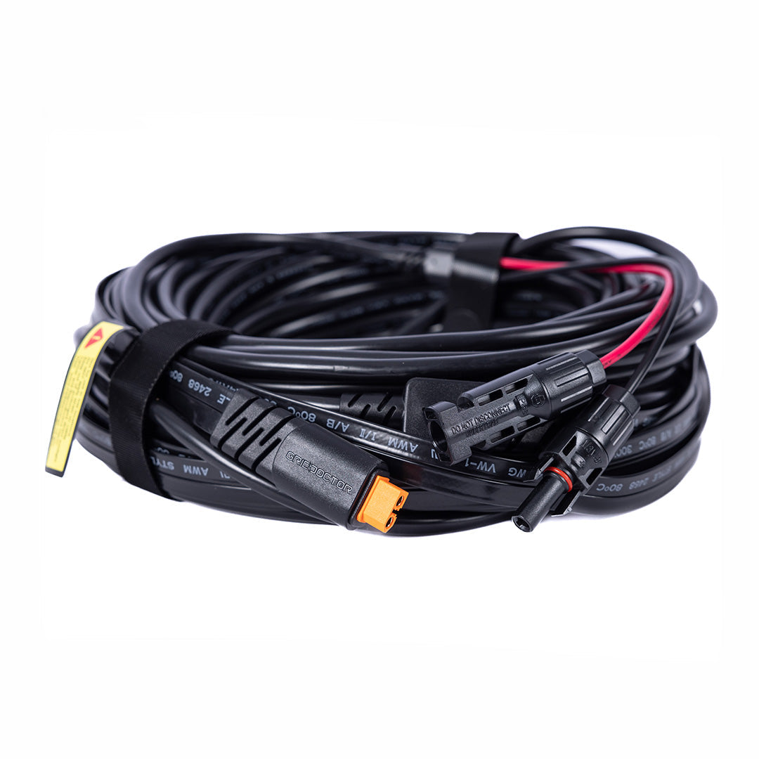 75-Foot Extension Cord for the 3300 & 2200 Solar Generators by Grid Doctor