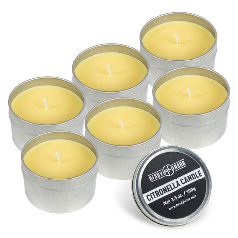 Bundle of 18-Hour Citronella Candle (6-pack) by Ready Hour