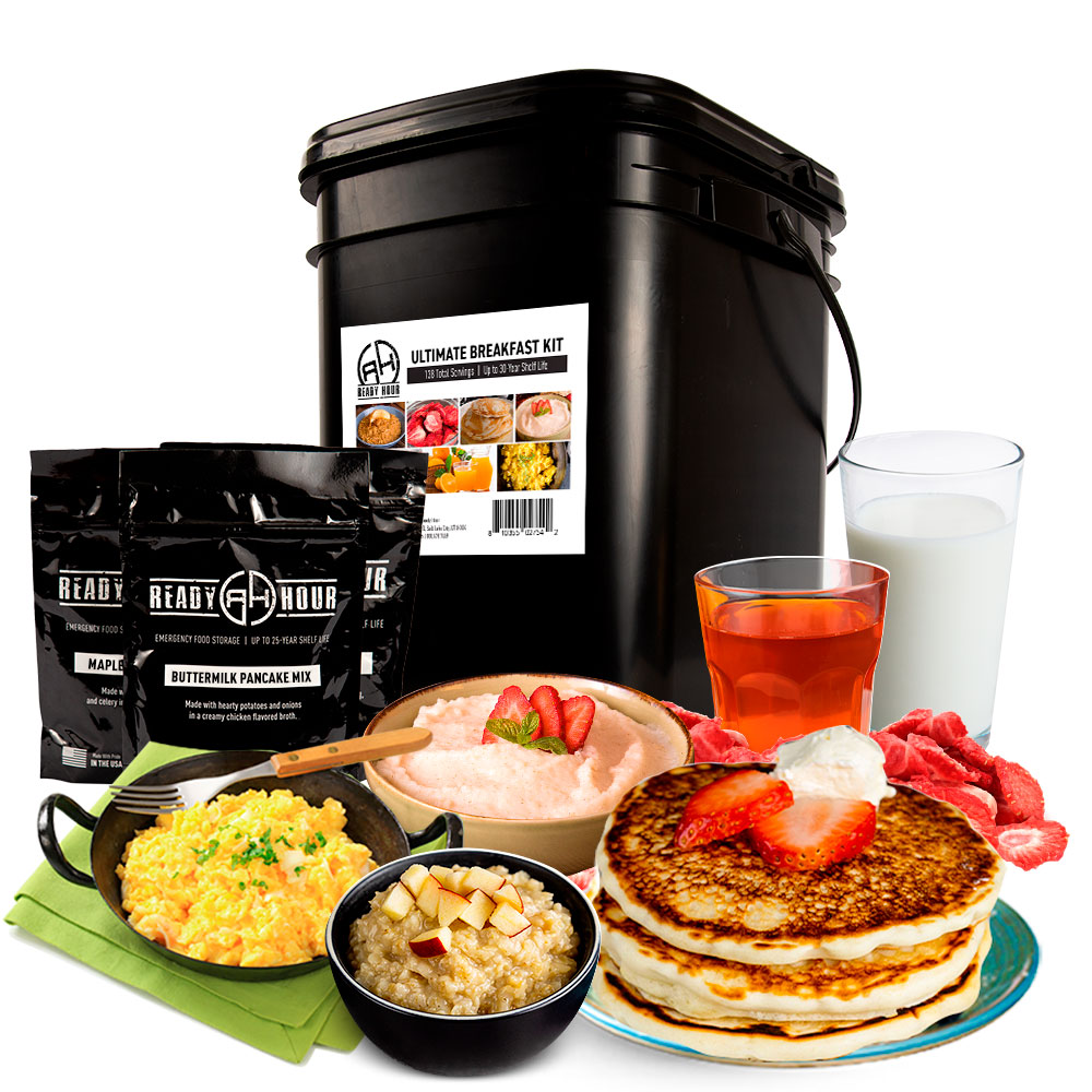 Ultimate Survival Breakfast Kit (128 servings) - Welcome Special