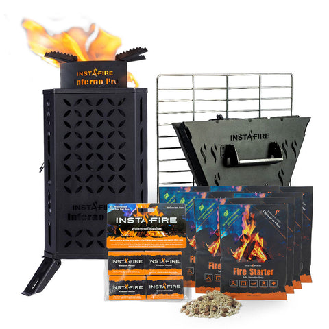 Inferno Pro & Chimney Grill Ultimate Cooking Kit