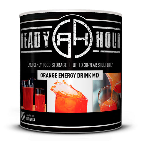 Orange Energy Drink Mix #10 Can (63 servings)