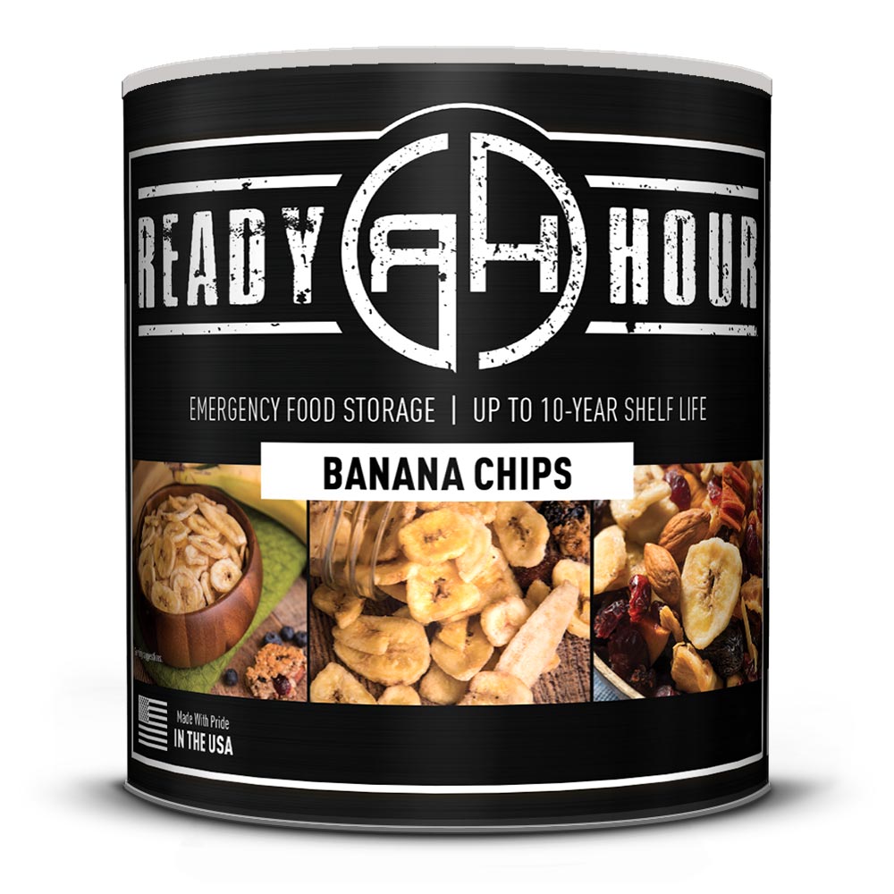 Banana Chips #10 Can (24 servings)