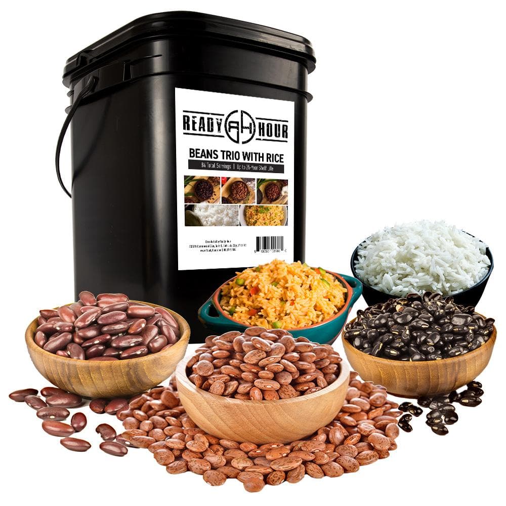 Beans Trio & Rice Kit  (100 servings, 14 pk.) - Exclusive Offer