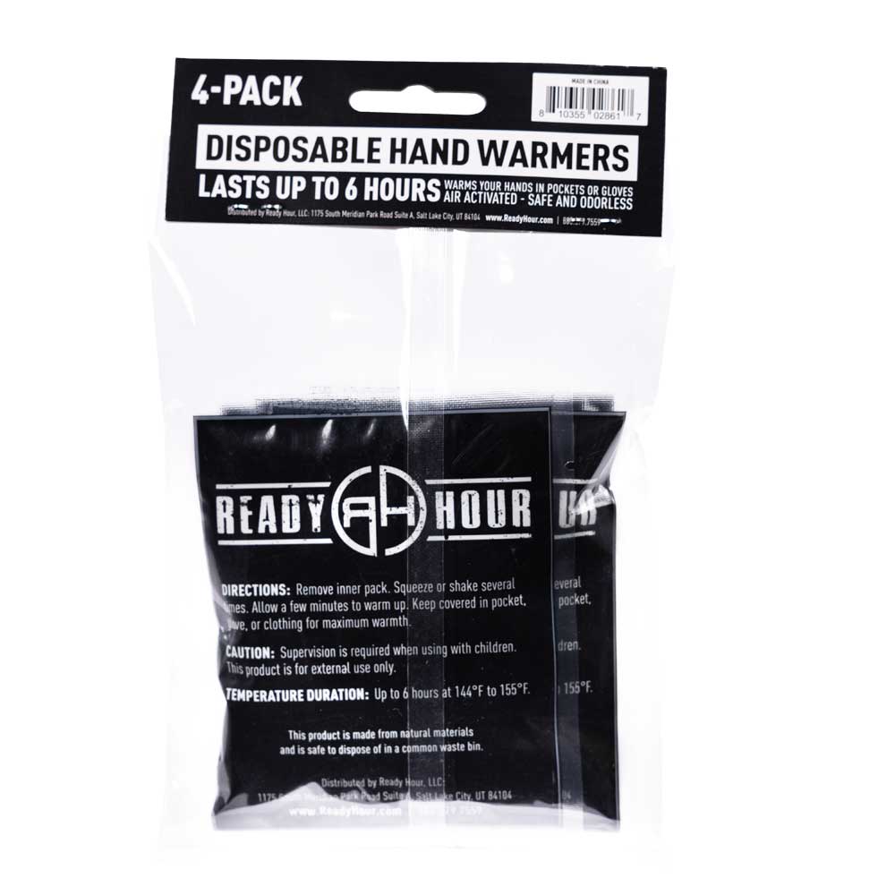 Hand Warmers (Six 4-packs, total of 24 Warmers) by Ready Hour