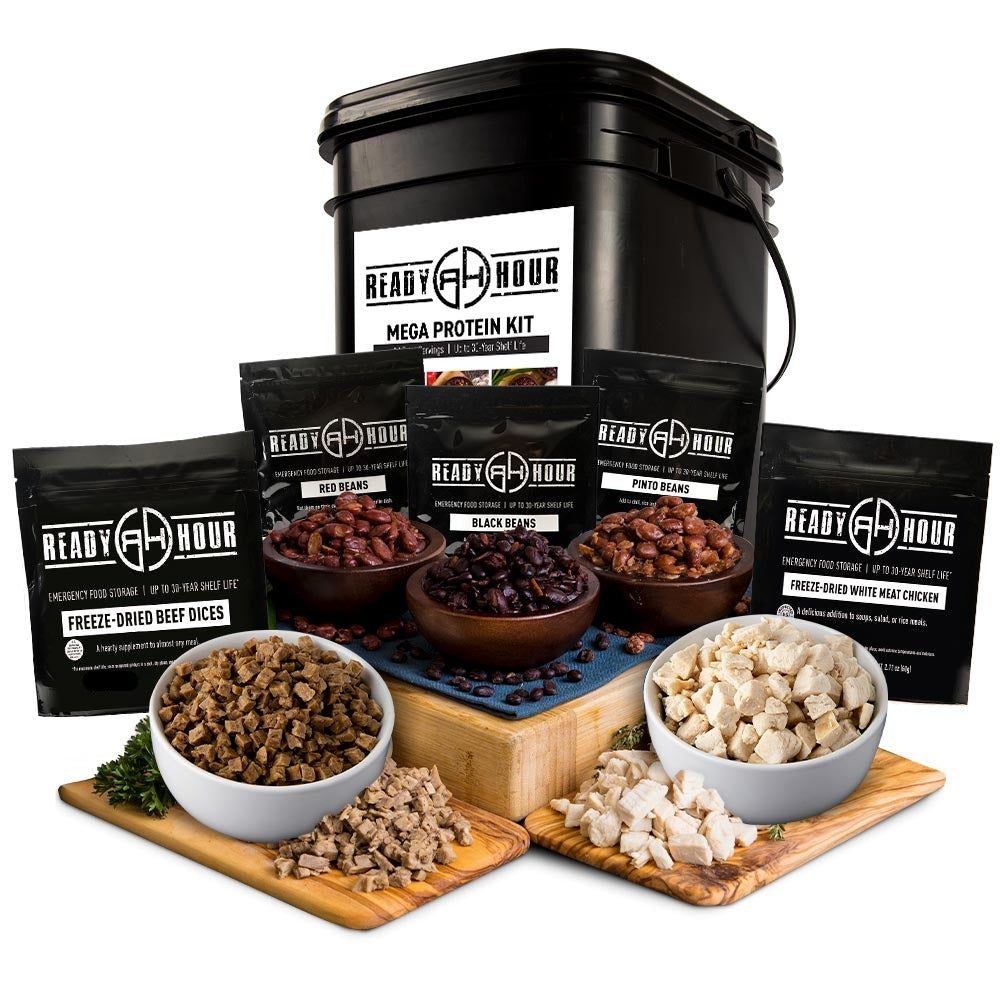 MEGA Protein Kit w/ Real Meat (72 servings, 1 bucket)