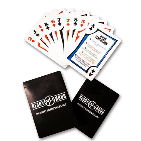 Emergency Preparedness Playing Cards by Ready Hour