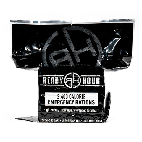 Emergency Ration Bars by Ready Hour 7-Pack (16,800 Calories Total)