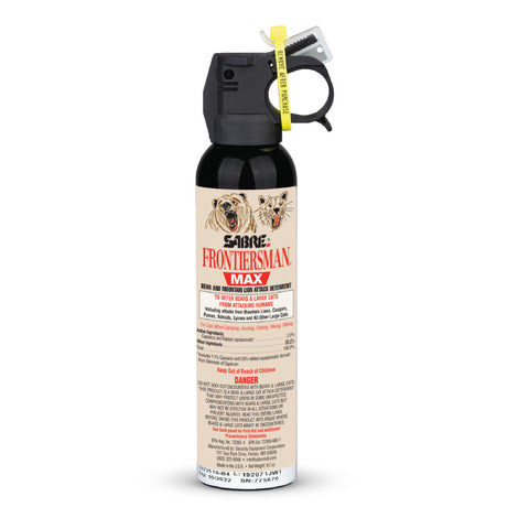 SABRE Frontiersman Bear & Mountain Lion Attack Deterrent Spray (9.2 oz)