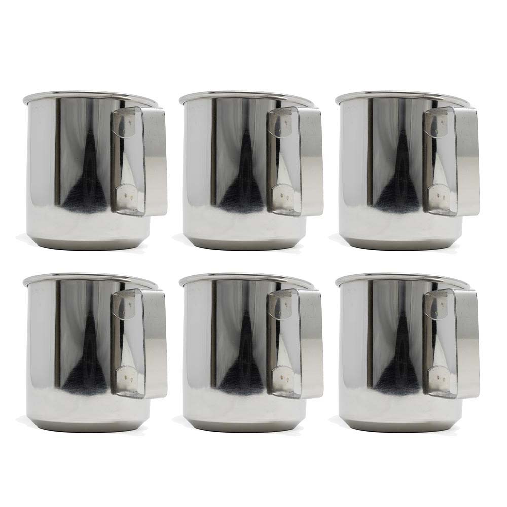 Stainless Steel Drinking Cup (6-pack) by Ready Hour