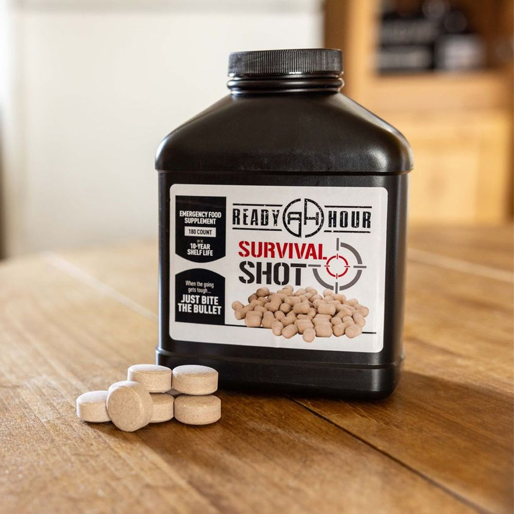 Survival Shot Emergency Survival Food Supplement by Ready Hour