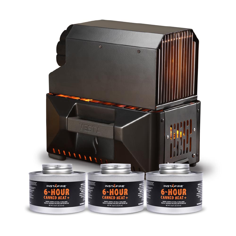 VESTA Self-Powered Indoor Space Heater & Stove by InstaFire