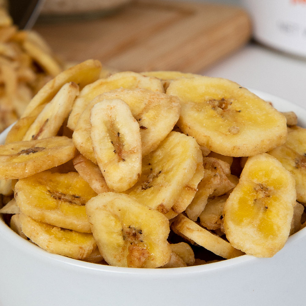 Banana Chips #10 Cans (72 total servings, 3-pack)